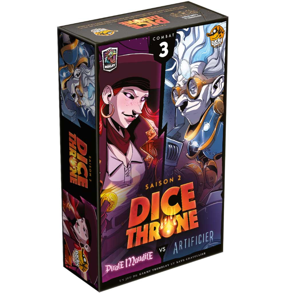 Dice Throne S2- Artificier vs Pirate Maudite