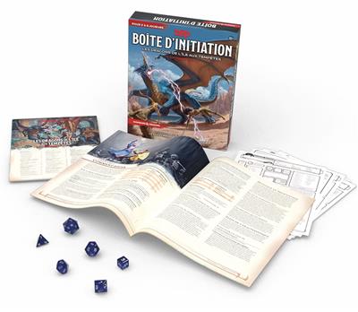 Dungeons & Dragons 5 : Kit Initiation : Dragons l􀂷Île aux Tempêtes