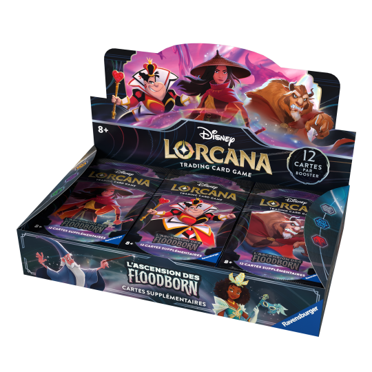 DISNEY LORCANA SET2 DISPLAY-  CHAPITRE2