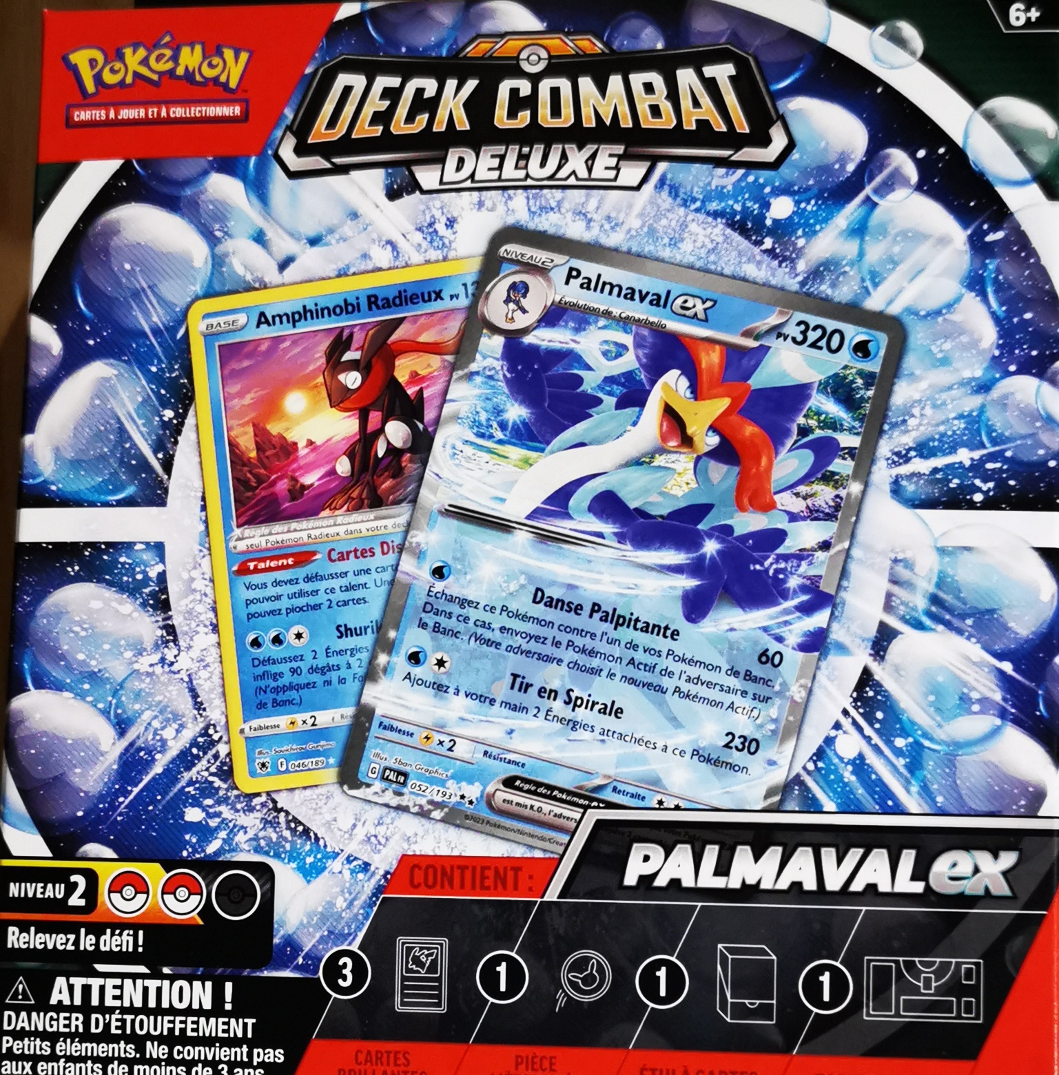 Deck de combat deluxe pokemon palmaval ex