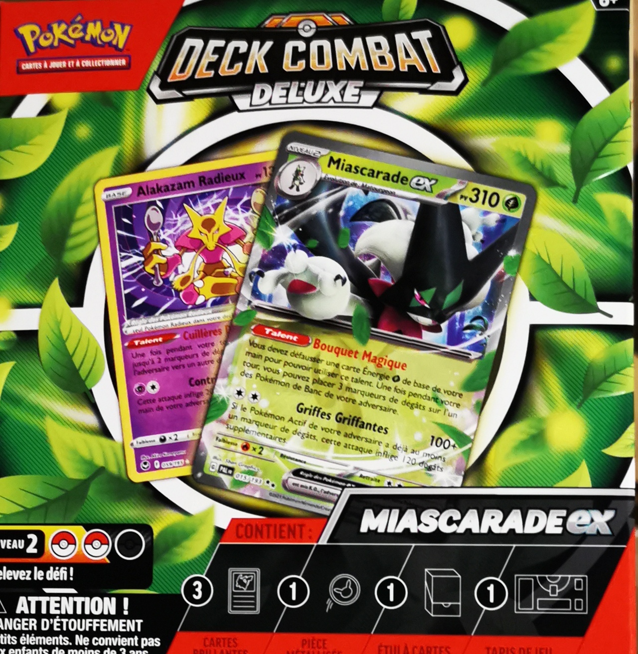 Deck de combat deluxe pokemon mascarade ex