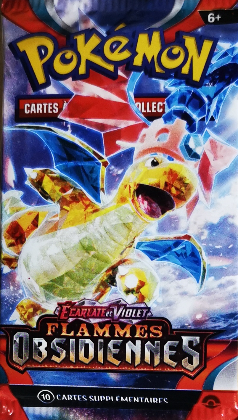 Pokémon booster écarlate et violet flamme obsidienne