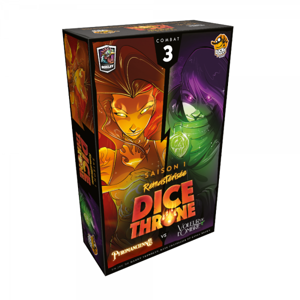 Dice Throne Saison 1 : Pyromancienne VS Voleur De L’Ombre