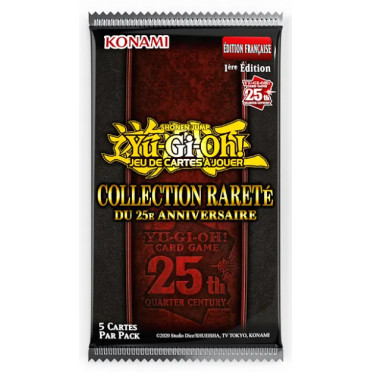  Yu-Gi-Oh! JCC - Booster Collection Rareté du 25e Anniversaire