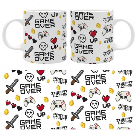 RETRO GAMING - MUG - 320 ML - HAPPY MIX - GAME OVER