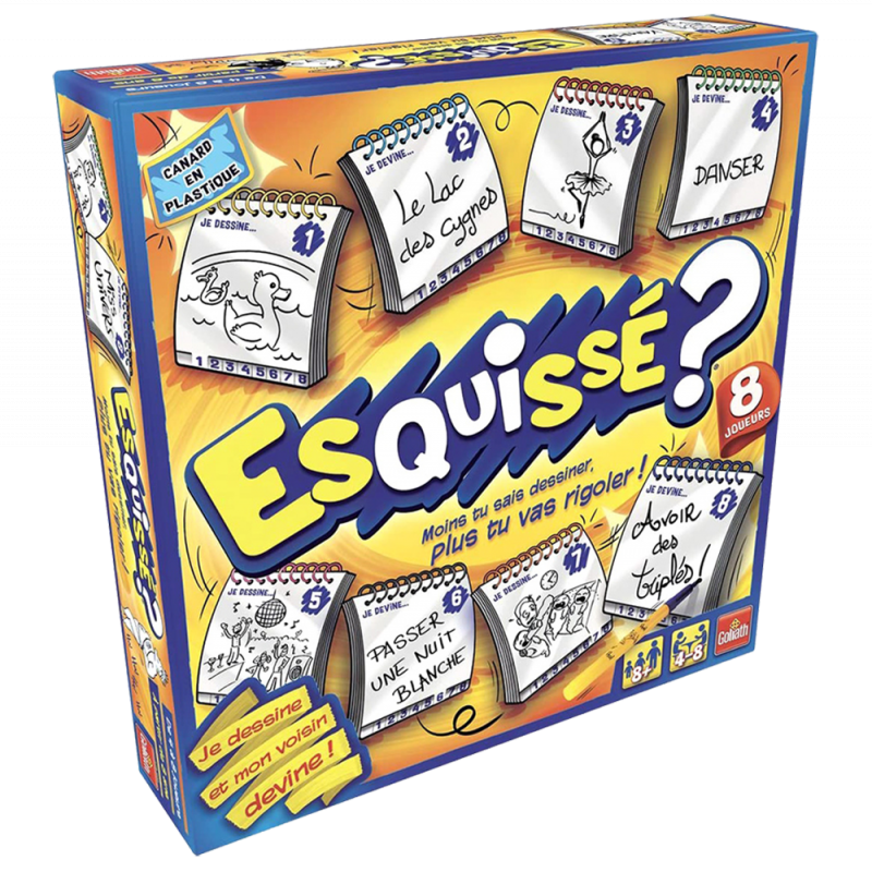 ESQUISSÉ ? - 8 JOUEURS