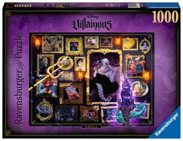 Puzzle 1000 p - Ursula (Collection Disney Villainous)