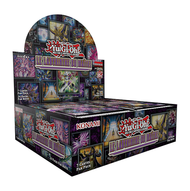 YU-GI-OH! JCC – Display 24 boosters Le Labyrinthe du Maître  --- ---⚠️ Date de sortie officielle 13 mars 2025 ⚠️