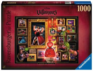 Puzzle Villainous 1000 p - La Reine de cœur