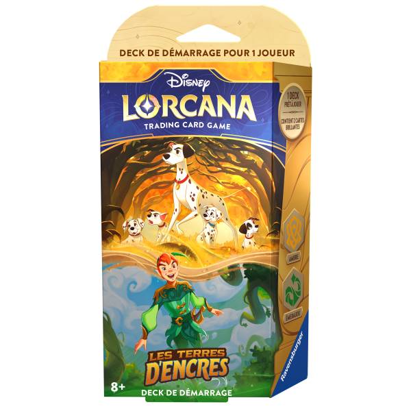 Disney Lorcana : Deck De Démarrage Pongo / Peter Pan - Chapitre 3