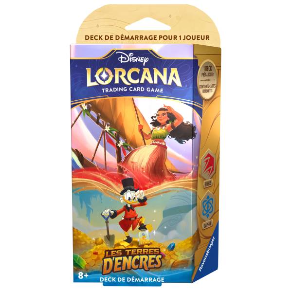 Disney Lorcana : Deck De Démarrage Vaiana / Picsou - Chapitre 3